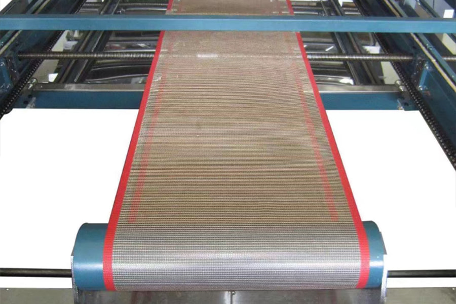 Cinta transportadora de malla de PTFE resistente a altas temperaturas