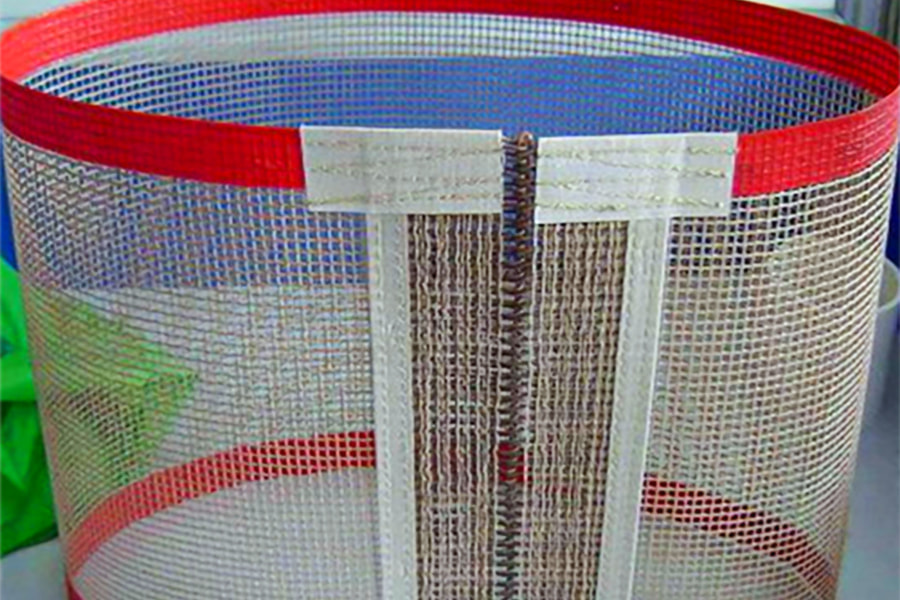 Cinta transportadora de malla de PTFE resistente a altas temperaturas