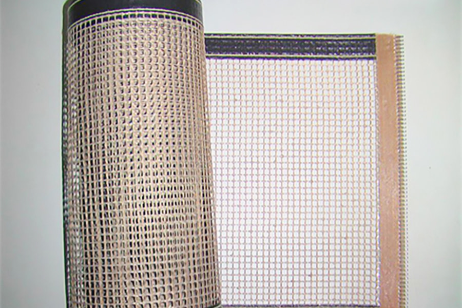 Cinta transportadora de malla de PTFE resistente a altas temperaturas