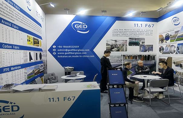 Exposición de materiales compuestos JEC en 2024